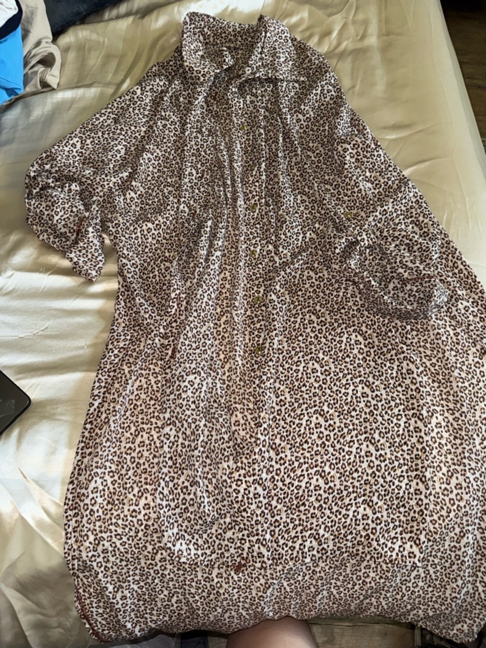 Leopard flowy Top